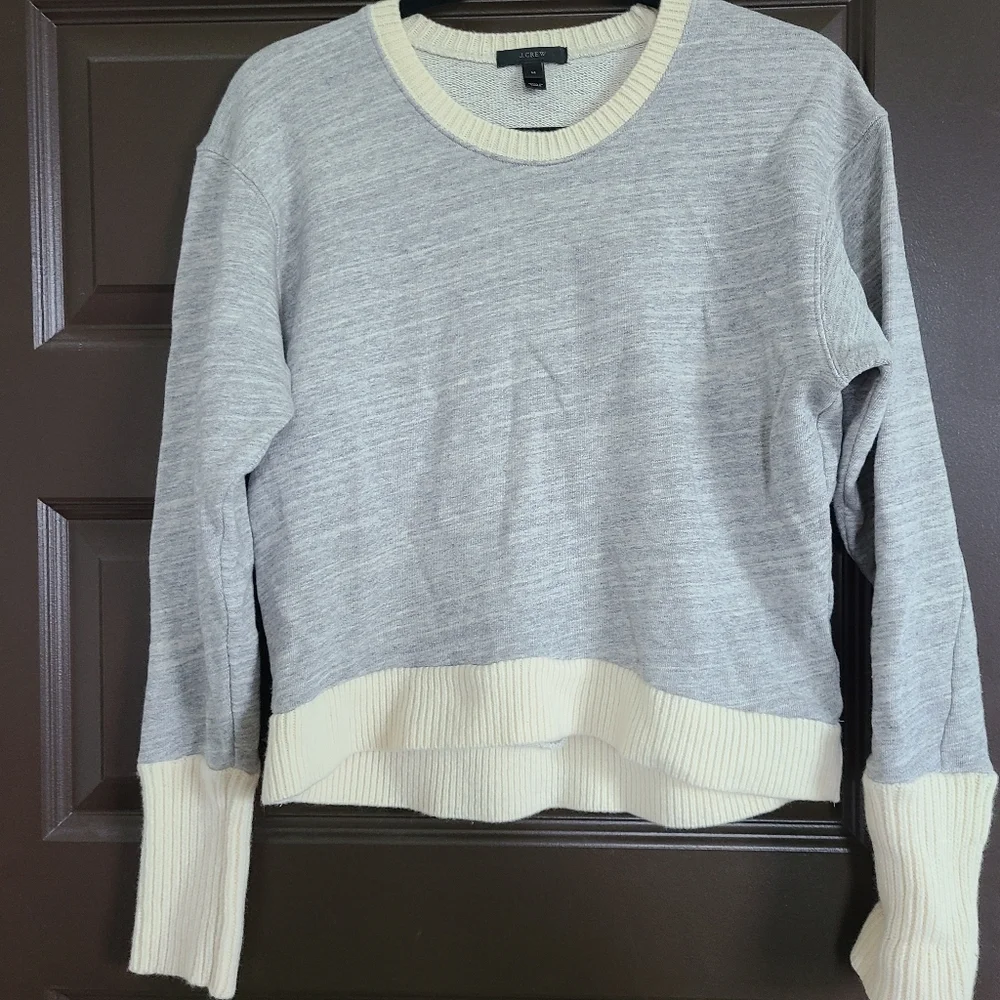 J Crew Sweater Cotton Size Medium